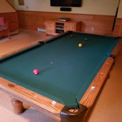 8' Olhausen Slate Pool Table